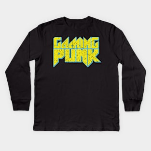 Gaming Punk Kids Long Sleeve T-Shirt